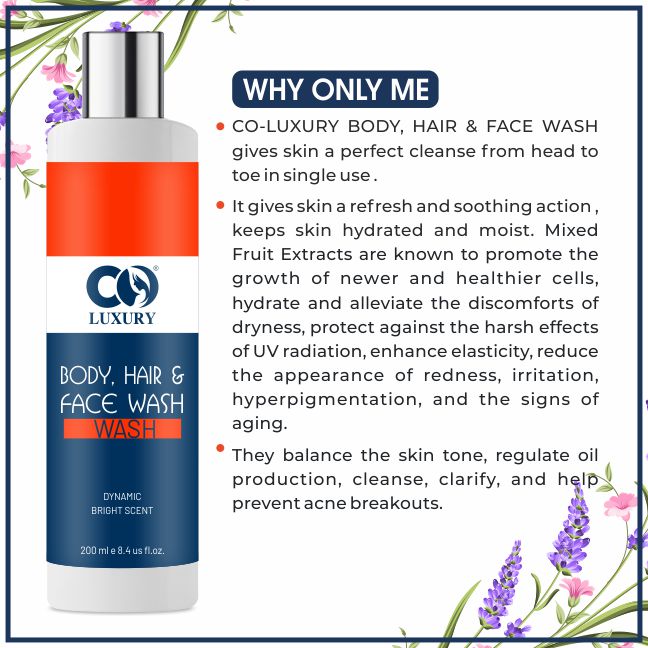 BODY HAIR AND FACE WASH